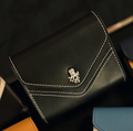 IMAGINE Leather Playing Cards Case (Noir)